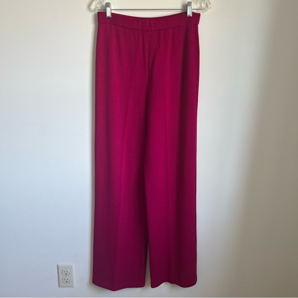 St. John Fuchsia Pantsuit Size 16 - Picture 8 of 10